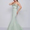 Mac Duggal Prom - 66841M Beaded Strapless Mermaid Evening Gown