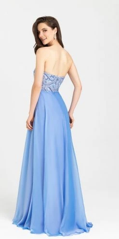 Madison James - 16-303 Dress In Periwinkle Formal Gowns 5 Madison James - 16-303 Dress In Periwinkle Formal Gowns