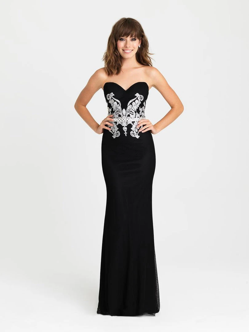 Madison James - 16-352 Dress In Black 3 Madison James - 16-352 Dress In Black