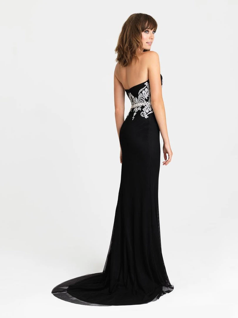 Madison James - 16-352 Dress In Black 4 Madison James - 16-352 Dress In Black
