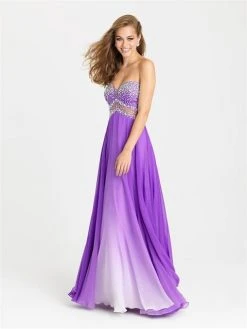 Formal Gowns Madison James - 16-374 Dress In Purple