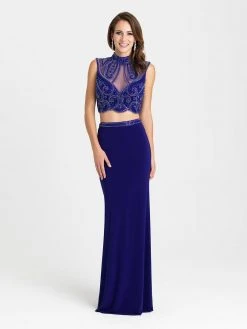 Madison James - 16-388 Dress In Purple