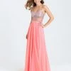 Formal Gowns Madison James - 16-399 Dress In Coral