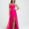 Madison James - 16-407 Dress In Fuchsia