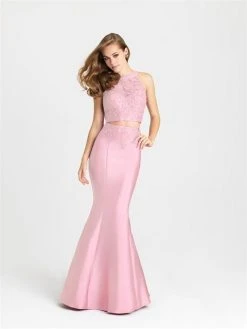 Madison James - 16-433 Dress In Baby Pink Formal Gowns