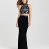 Formal Gowns Madison James - 16-435 Dress In Black 1 Formal Gowns Madison James - 16-435 Dress In Black