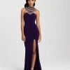 Madison James - 16-436 Dress In Purple Formal Gowns
