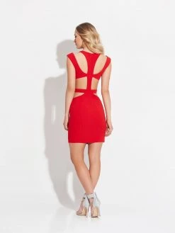 Madison James - 17-506 Strappy Scoop Neck Sheath Dress Cocktail Dresses 13 Madison James - 17-506 Strappy Scoop Neck Sheath Dress Cocktail Dresses