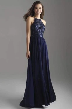 Formal Gowns Madison James - 18-605 Sequin Ornate Embroidered Bodice A-Line Gown