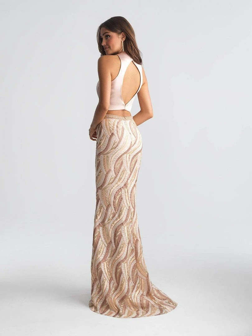 Madison James - 18-626 Two Piece Fitted Evening Dress 6 Madison James - 18-626 Two Piece Fitted Evening Dress