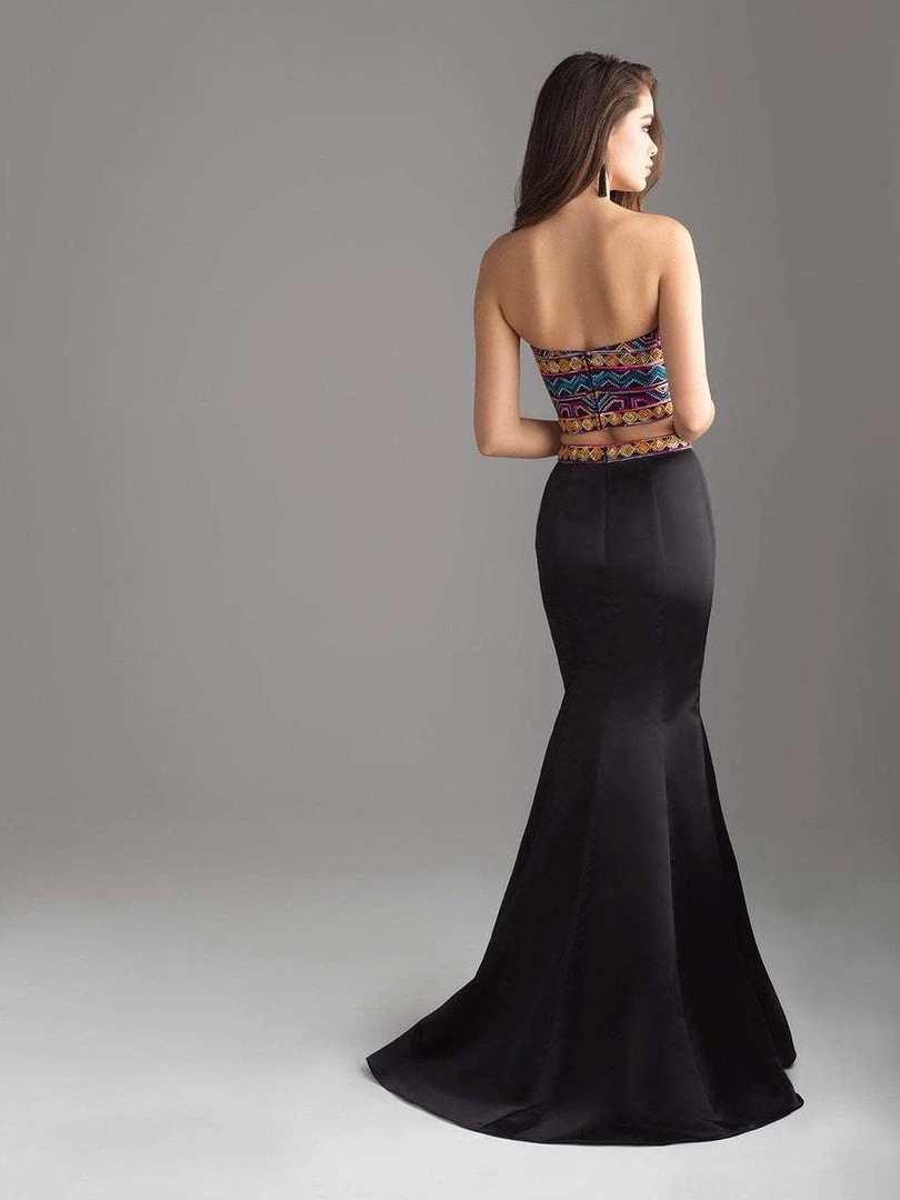 Madison James - 18-634 Beaded Strapless Two-Piece Mermaid Gown 4 Madison James - 18-634 Beaded Strapless Two-Piece Mermaid Gown