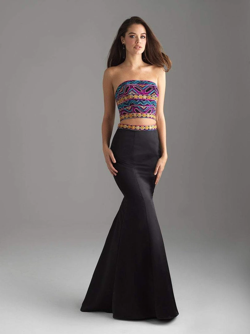 Madison James - 18-634 Beaded Strapless Two-Piece Mermaid Gown 3 Madison James - 18-634 Beaded Strapless Two-Piece Mermaid Gown