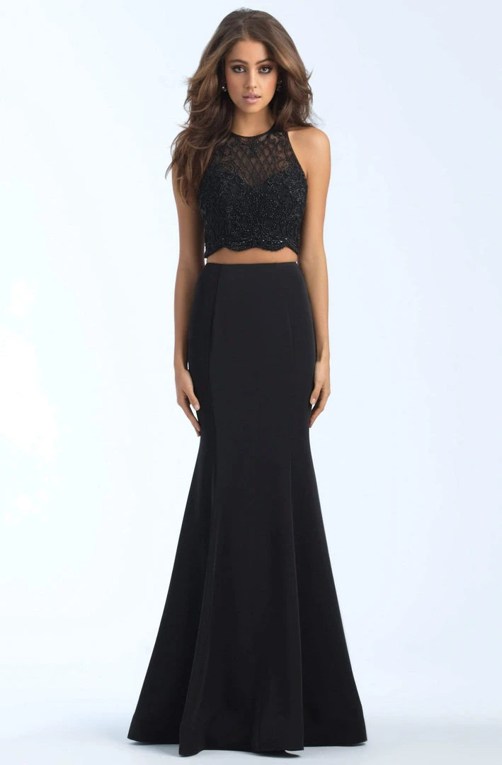 Formal Gowns Madison James - 18-688 Beaded Halter Trumpet Dress 3 Formal Gowns Madison James - 18-688 Beaded Halter Trumpet Dress