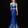 Madison James - 18-691 Halter Neck Two-Piece Mikado Mermaid Gown 2 Madison James - 18-691 Halter Neck Two-Piece Mikado Mermaid Gown