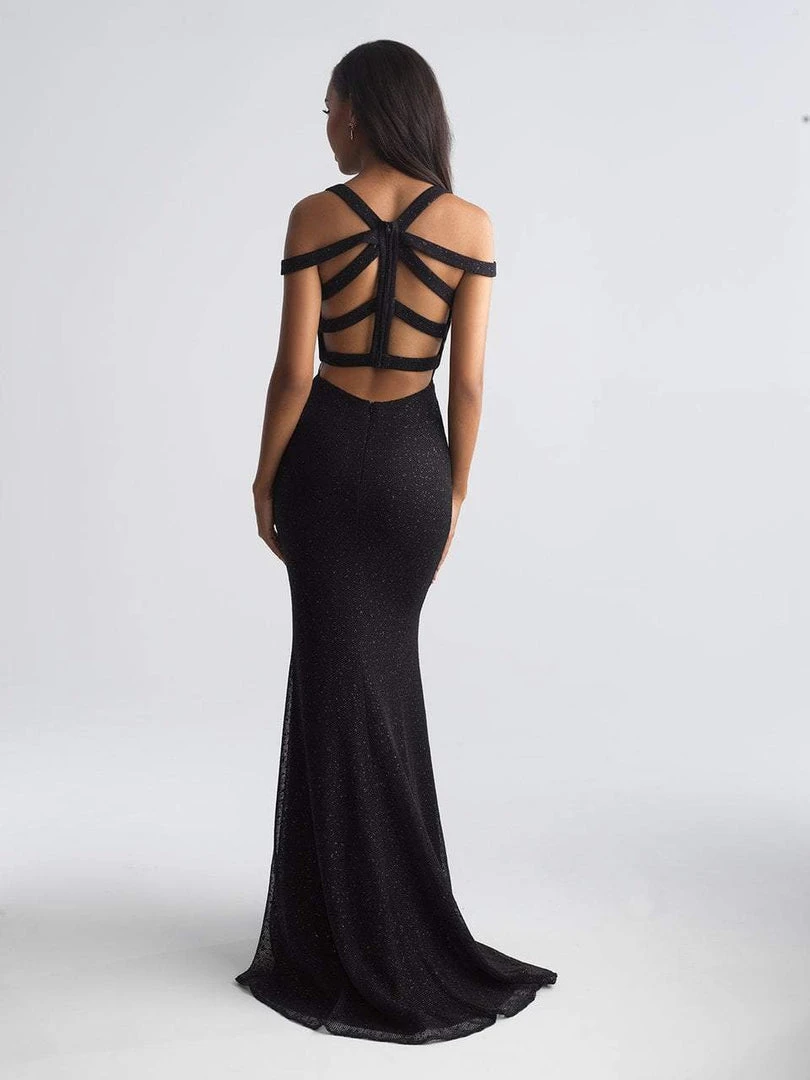 Madison James - 18-730 Strappy Sweetheart Fitted Jersey Gown Plus Size Dresses 4 Madison James - 18-730 Strappy Sweetheart Fitted Jersey Gown Plus Size Dresses