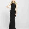 Formal Gowns Madison James - 19-104 Ruched Open Back Sheath Gown