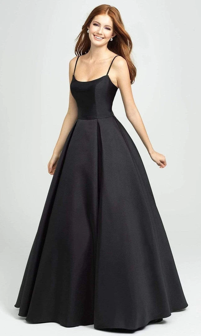 Formal Gowns Madison James - 19-107 Sleeveless Square Neck Mikado Prom Ballgown 3 Formal Gowns Madison James - 19-107 Sleeveless Square Neck Mikado Prom Ballgown