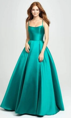 Formal Gowns Madison James - 19-107 Sleeveless Square Neck Mikado Prom Ballgown 13 Formal Gowns Madison James - 19-107 Sleeveless Square Neck Mikado Prom Ballgown