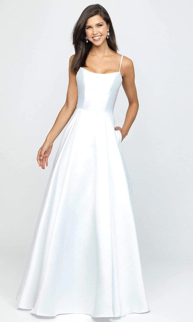 Formal Gowns Madison James - 19-107 Sleeveless Square Neck Mikado Prom Ballgown 7 Formal Gowns Madison James - 19-107 Sleeveless Square Neck Mikado Prom Ballgown