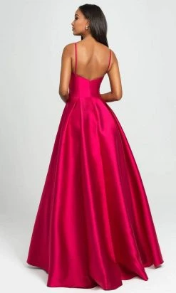 Formal Gowns Madison James - 19-107 Sleeveless Square Neck Mikado Prom Ballgown 12 Formal Gowns Madison James - 19-107 Sleeveless Square Neck Mikado Prom Ballgown
