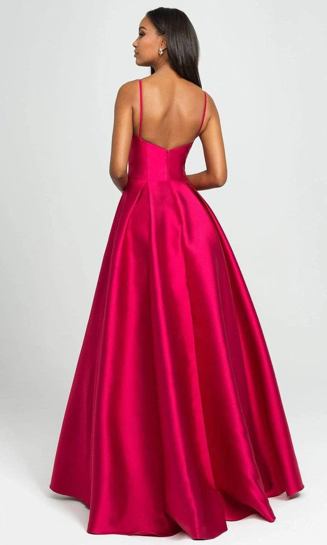 Formal Gowns Madison James - 19-107 Sleeveless Square Neck Mikado Prom Ballgown 5 Formal Gowns Madison James - 19-107 Sleeveless Square Neck Mikado Prom Ballgown