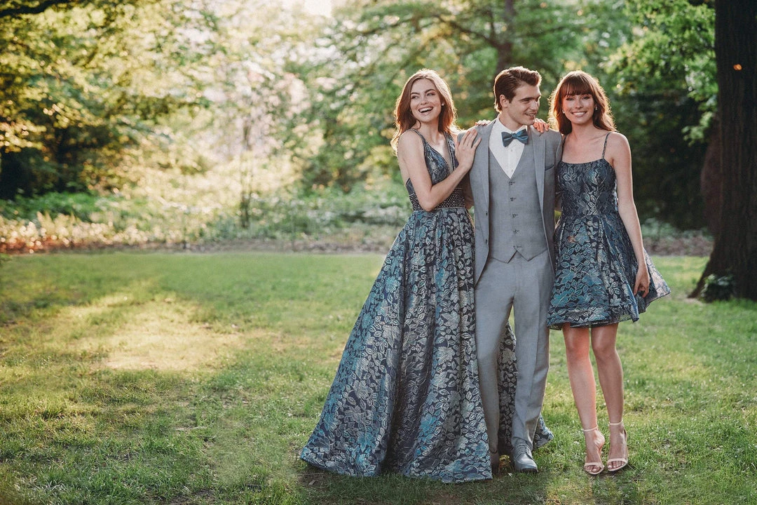 Madison James - 19-113 Laser Cut Lace A-line Dress Cocktail Dresses 7 Madison James - 19-113 Laser Cut Lace A-line Dress Cocktail Dresses