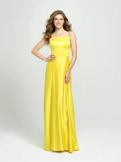 Formal Gowns Madison James - 19-115 Crisscross Designed Backless Satin Gown 15 Formal Gowns Madison James - 19-115 Crisscross Designed Backless Satin Gown