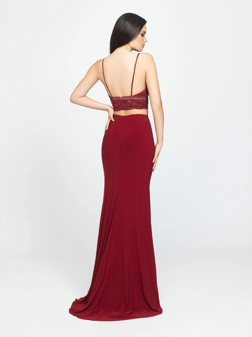 Madison James - 19-151 Two Piece Lace Jersey Trumpet Dress 5 Madison James - 19-151 Two Piece Lace Jersey Trumpet Dress