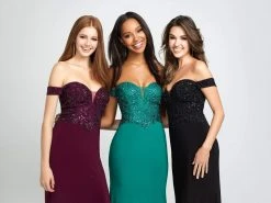 Madison James - 19-162 Beaded Off-Shoulder Gown With Slit 12 Madison James - 19-162 Beaded Off-Shoulder Gown With Slit