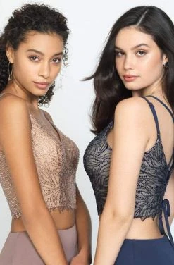 Formal Gowns Madison James - 19-167 Two Piece Beaded Jersey Trumpet Dress