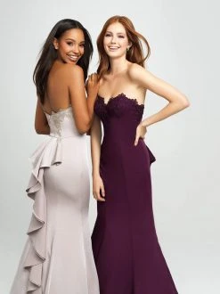 Formal Gowns Madison James - 19-172 Ruffled Drape Strapless Sweetheart Mermaid Gown 12 Formal Gowns Madison James - 19-172 Ruffled Drape Strapless Sweetheart Mermaid Gown