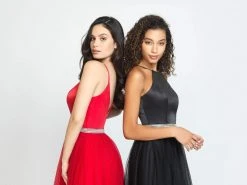 Madison James - 19-196 Halter Tulle And Satin A-line Dress Formal Gowns 11 Madison James - 19-196 Halter Tulle And Satin A-line Dress Formal Gowns