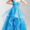 Formal Gowns Madison James - 20-300 Ruched Strapless Ruffled Ballgown 1 Formal Gowns Madison James - 20-300 Ruched Strapless Ruffled Ballgown