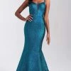 Madison James - 20-306 Strappy Scoop Mermaid Dress