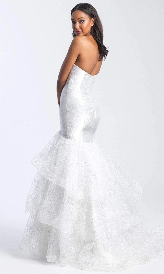 Madison James - 20-311 Sweetheart Tiered Ruffle Mermaid Dress Formal Gowns 4 Madison James - 20-311 Sweetheart Tiered Ruffle Mermaid Dress Formal Gowns