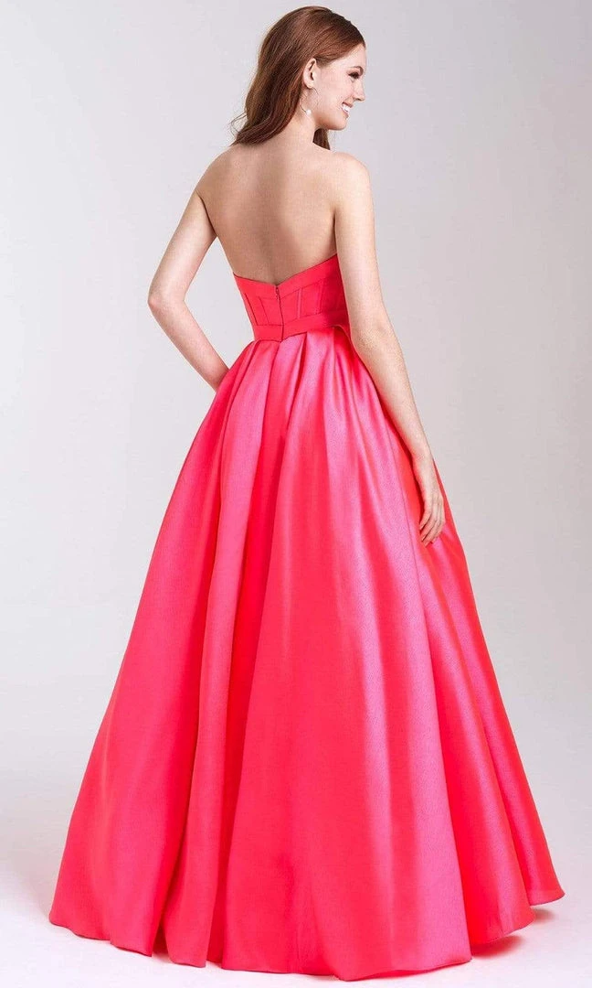 Madison James - 20-323 Strapless Sweetheart Satin Taffeta Ballgown 5 Madison James - 20-323 Strapless Sweetheart Satin Taffeta Ballgown