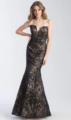Madison James - 20-329 Plunging Sweetheart Lace Openwork Gown Formal Gowns 9 Madison James - 20-329 Plunging Sweetheart Lace Openwork Gown Formal Gowns