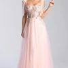 Formal Gowns Madison James - 20-343 Embroidered Sweetheart Tulle A-line Gown