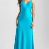 Formal Gowns Madison James - 20-347 Plunging V-neck Sheath Dress 1 Formal Gowns Madison James - 20-347 Plunging V-neck Sheath Dress