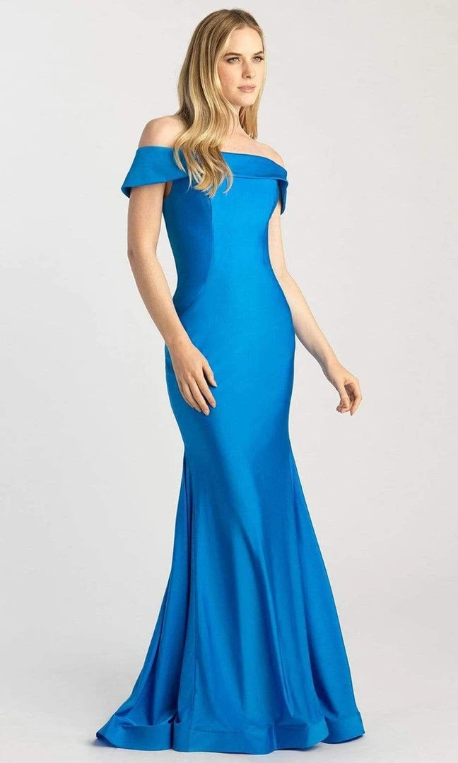 Madison James - 20-397 Off-Shoulder Jersey Trumpet Dress Formal Gowns 4 Madison James - 20-397 Off-Shoulder Jersey Trumpet Dress Formal Gowns