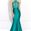Madison James Beaded Lace Halter Trumpet Gown - 1 Pc Green In Size 04 Available Formal Gowns 2 Madison James Beaded Lace Halter Trumpet Gown - 1 Pc Green In Size 04 Available Formal Gowns