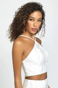 Madison James - Two-Piece Embroidered Halter Sheath Gown 19-128 - 1 Pc Royal In Size 00 Available