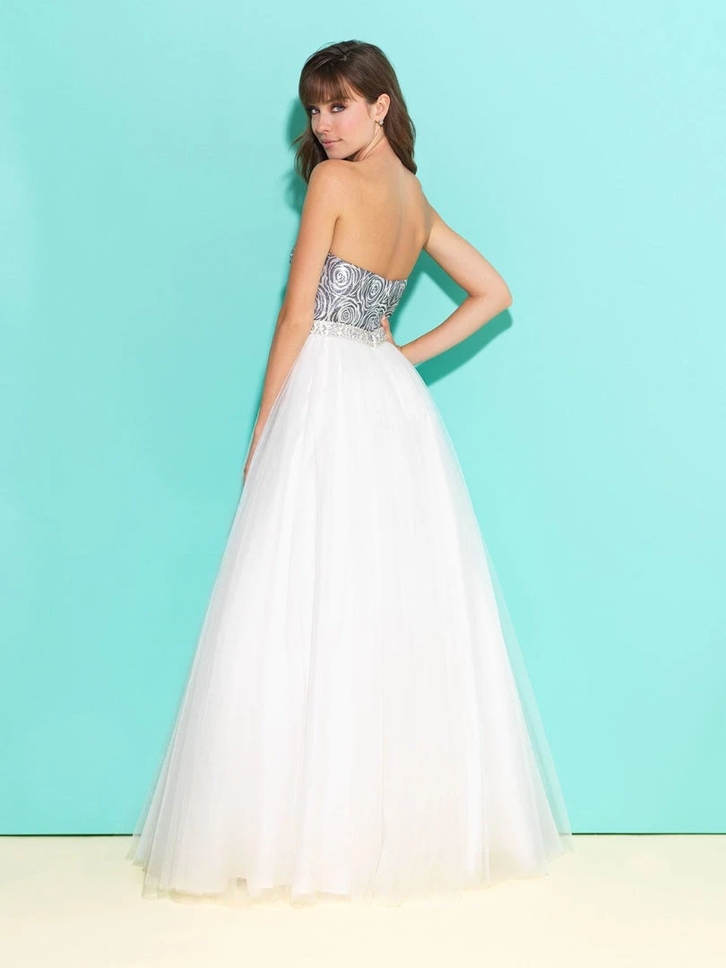 Formal Gowns Madison James - V-Neckline Tulle Ballgown 17-245 4 Formal Gowns Madison James - V-Neckline Tulle Ballgown 17-245