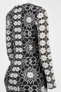 Cocktail Dresses Maggy London - G2568M Long Sleeve Multi Print Sheath Dress 9 Cocktail Dresses Maggy London - G2568M Long Sleeve Multi Print Sheath Dress