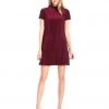 Maggy London - G2610M High Neck Suede Dress Cocktail Dresses 2 Maggy London - G2610M High Neck Suede Dress Cocktail Dresses