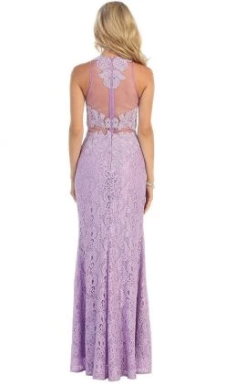 Formal Gowns May Queen - Bead Embellished Sheer Evening Gown 22 Formal Gowns May Queen - Bead Embellished Sheer Evening Gown
