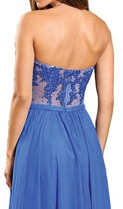 May Queen - Beaded Floral Chiffon Prom Dress 19 May Queen - Beaded Floral Chiffon Prom Dress