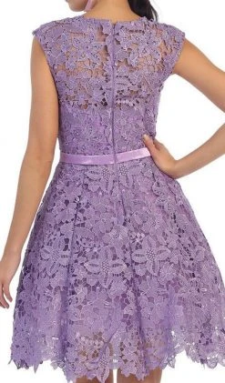 May Queen - Beaded Floral Cocktail Dress