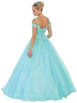 May Queen - Beaded Lace Sweetheart Quinceanera Ballgown Formal Gowns 15 May Queen - Beaded Lace Sweetheart Quinceanera Ballgown Formal Gowns