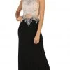 May Queen - Bejeweled Illusion Halter Evening Dress 2 May Queen - Bejeweled Illusion Halter Evening Dress